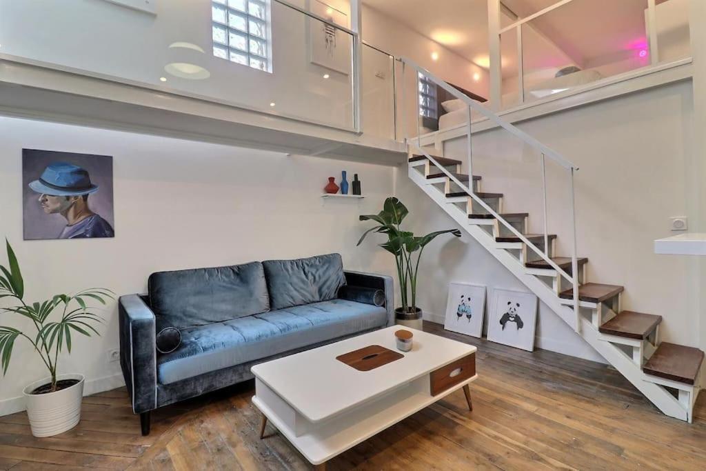 Unique Loft Apartment Located 15 Minutes From The Champs Elysees Saint-Ouen  Esterno foto