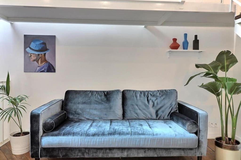 Unique Loft Apartment Located 15 Minutes From The Champs Elysees Saint-Ouen  Esterno foto